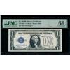 Image 1 : 1928B $1 STAR Silver Certificate PMG 66EPQ
