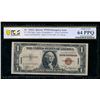 Image 1 : 1935A $1 Hawaii Silver Certificate PCGS 64PPQ