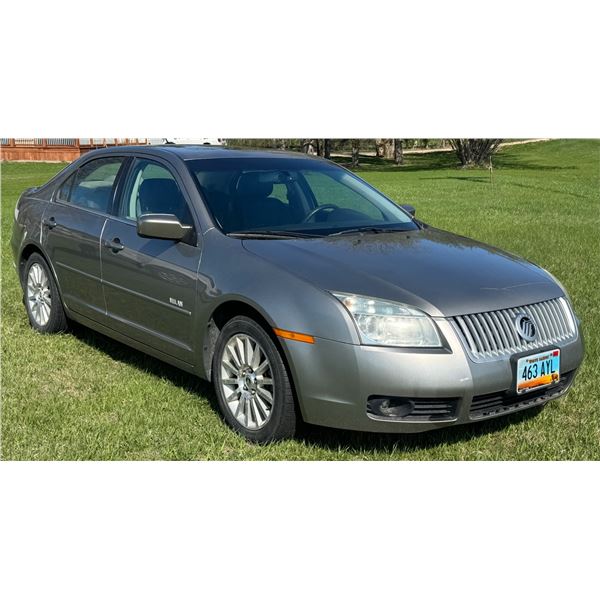 2008 MERCURY MILAN PREMIER 4-DOOR SEDAN - WITH NEW BATTERY (JUST PURCHASED) - RUNS AND DRIVES