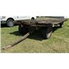 Image 2 : TRAILER FRAME 13-FT X 6-FT, 8-LUG HUBS