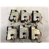Image 2 : Lot of (6) Allen Bradley #140M-C2E-C10 Circuit Breakers