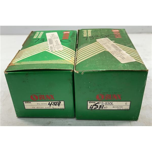 (2) Sunx #PS-830L Control Units