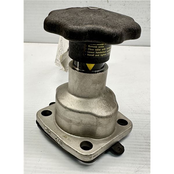 ITT #TYC CF8M 1" 2360 Manual Diaphragm Valve
