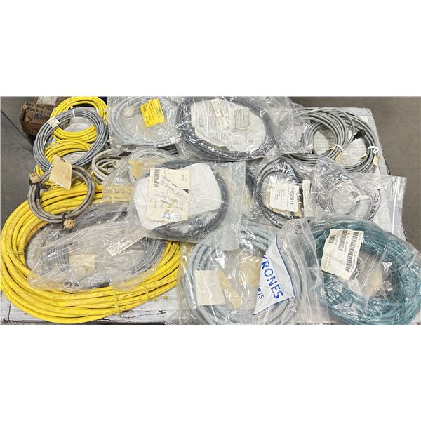 Lot of Misc. Turck, Krones, Mettler Toledo Cables Plus More++