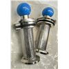 Image 2 : Lot of (2) Misc. In-Line Piping Strainers