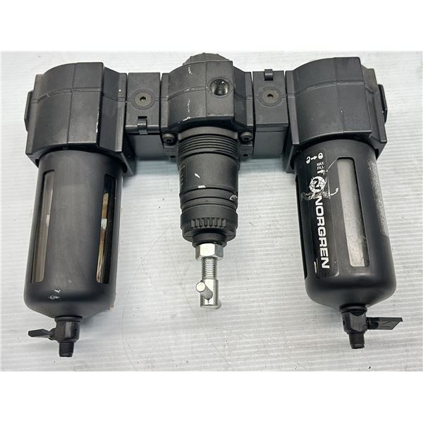 Norgren #F74G-3AN-QP3 & #L74C-3AP-QPN Excelon Lubricator Unit