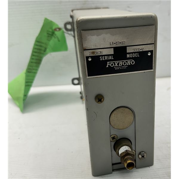 Foxboro #LI-12-12 / 5001-V Pneumatic Indicator