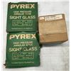 Image 1 : Lot of (3) Misc. Pyrex Sight Glass & Candy Timing Hub