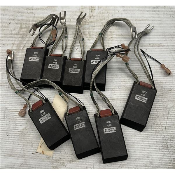 Lot of (8) Misc. Helwig Carbon Motor Brushes