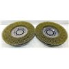 Image 2 : Lot of (2) Misc. Scrubber Bristle Floor Brushes