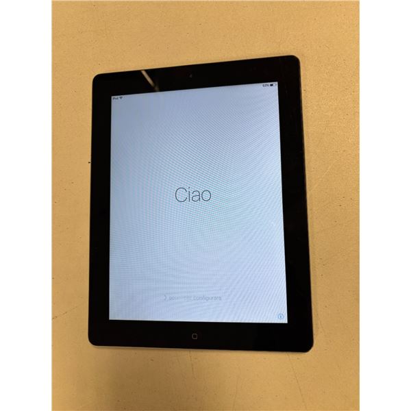 iPAD 2 16G (CÂBLE D'ALIMENTATION MANQUANT)