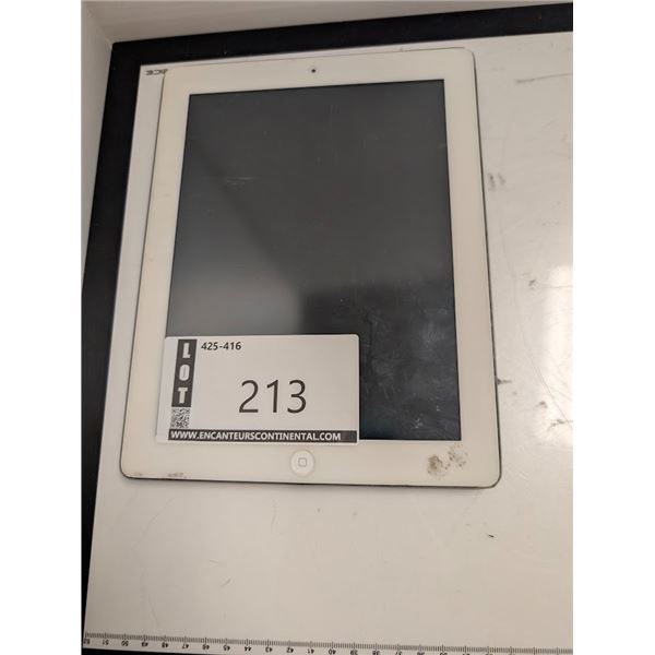 iPAD 2 16G (CÂBLE D'ALIMENTATION MANQUANT)