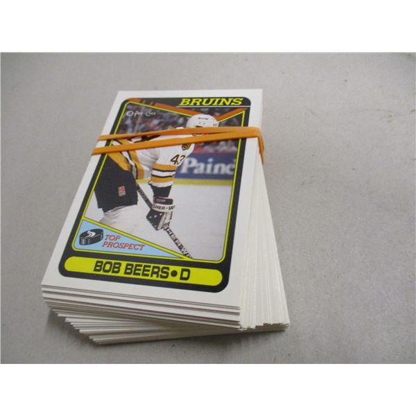 COLLECTABLE:  APPROX 50 - 1990 OPEE-CHEE HOCKEY CARDS