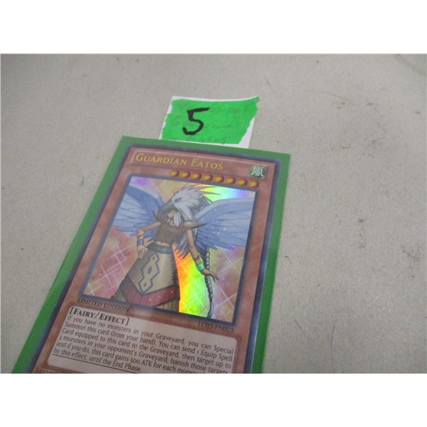 COLLECTABLE:  YU GI OH GUARDIAN EATOR TRADING CARD