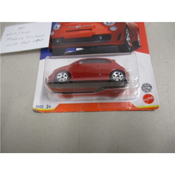 COLLECTABLE:  2019 MATCH BOX FRANCE FIAT 500 CAR