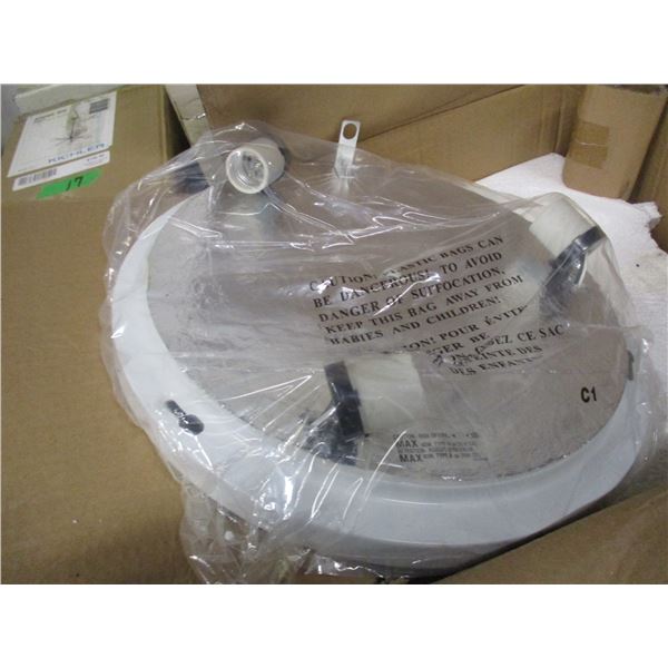 FREIGHT DAMAGE (AS IS):  LIGHT FIXTURE