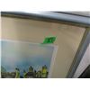 Image 4 : FRAMED PICTURE OF HOUSES (APPROX. 36 X 28")