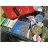 Image 7 : BOX C/W ASSORTED TAPES, MATERIAL, ETC