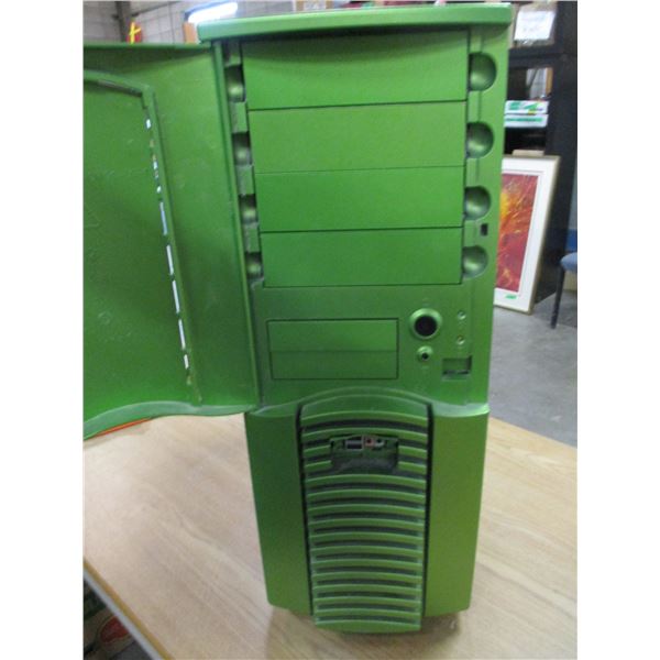 SEIZURE (AS IS):  GREEN COMPUTER TOWER
