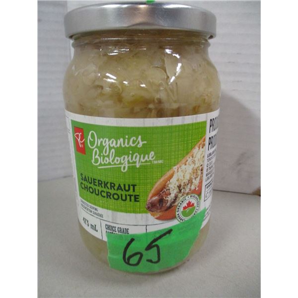 FREIGHT DAMAGE (AS IS):  SAUERKRAUT (473 ML) - JAR