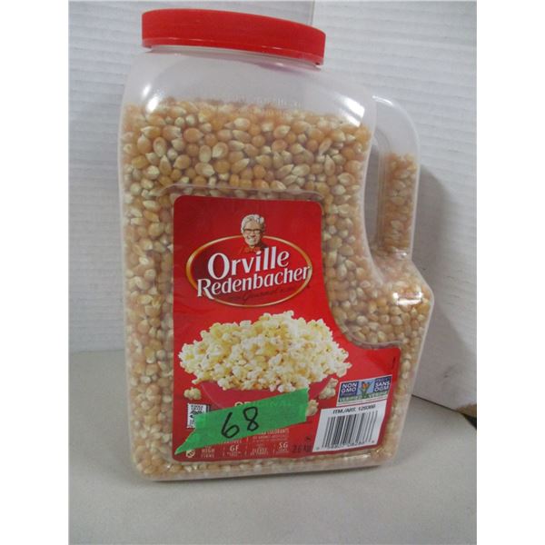 FREIGHT DAMAGE (AS IS):  ORVILLE REDENBAKER ORIGINAL POPCORN (3.6 KG) - JUG