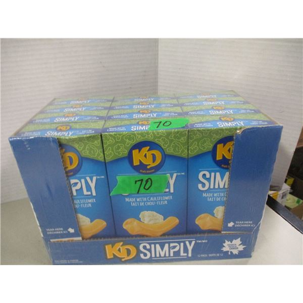 FREIGHT DAMAGE (AS IS):  KD SIMPLY SMART WITH CAULIFLOWER (12) - CASE