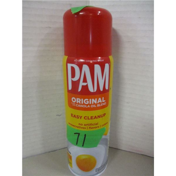 FREIGHT DAMAGE (AS IS):  PAM COOKING SPRAY (170G) - CAN