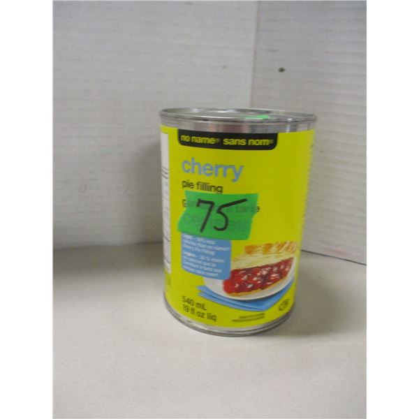 FREIGHT DAMAGE (AS IS):  NO NAME CHERRY PIE FILLING (540 ML) - CAN