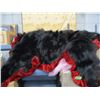 Image 1 : SEIZURE (AS IS):  BLACK BEAR RUG (APPROX. 6' LONG; DECENT CONDITION)
