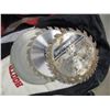 Image 4 : ESTATE:  BACK PACK C/W ASSORTED SIZES OF SAW BLADES