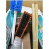 Image 1 : ESTATE:  BOX C/W HANDLES & BRUSHES