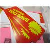 Image 6 : ESTATE:  PLASTIC TOTE WITH PAPER SIGNS