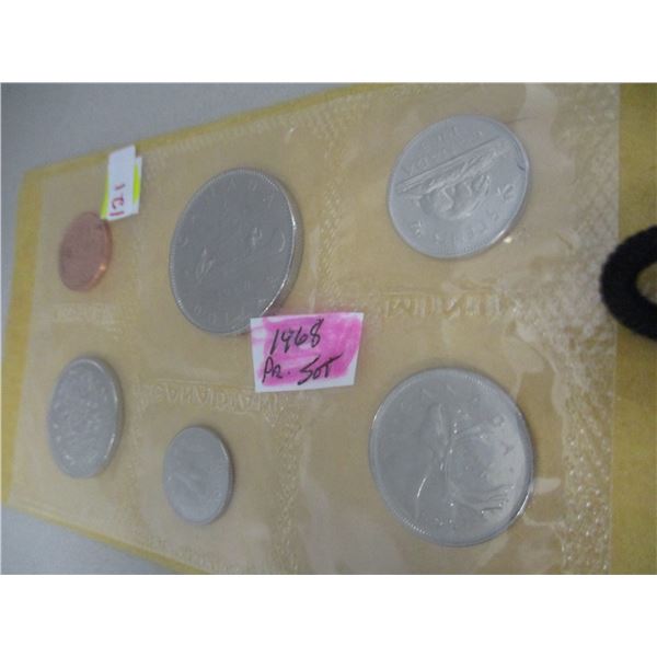 1968 PROOF CANADA MINT SEALED COIN SET