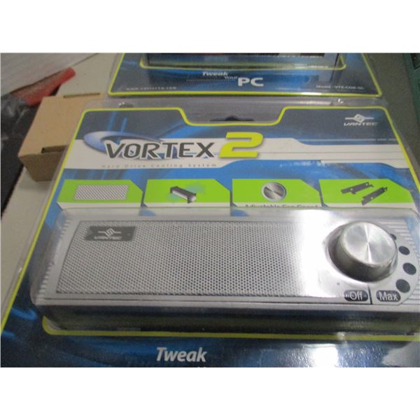 SEIZURE (AS IS):  BOX C/W VORTEX COMPUTER PARTS