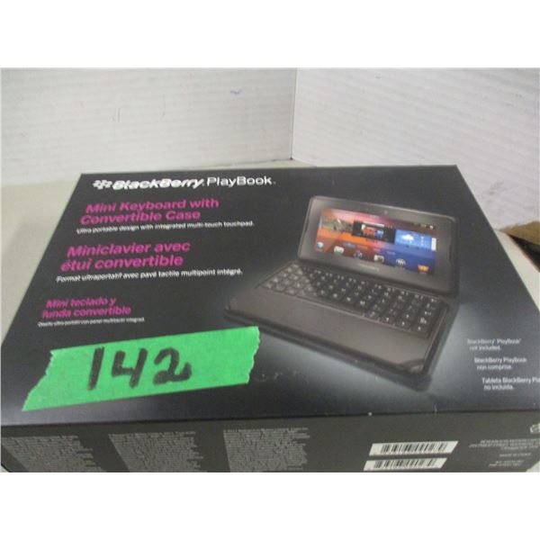 SEIZURE (AS IS):  BLACKBERRY PLAYBOOK C/W KEYBOARD