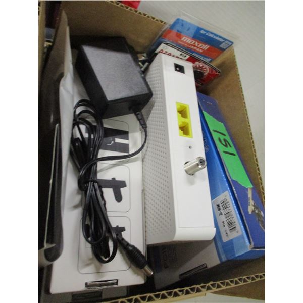 SEIZURE (AS IS):  BOX C/W COMPUTER PARTS