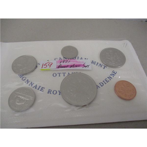 1971 PROOF BRITISH COLUMBIA MINT SEALED COIN SET