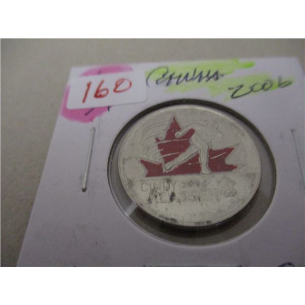 2006 CH/BU CANADA OLYMPIC SKATING COLORED FLAQ QUARTER