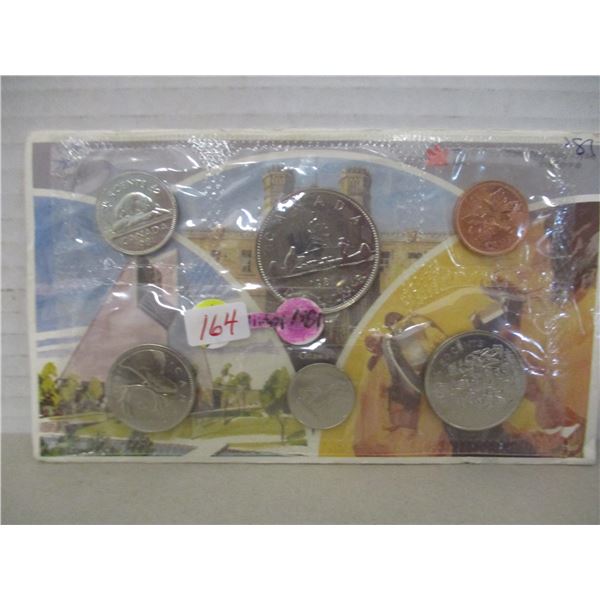 1981 PROOF CANADA MINT SEALED COIN SET