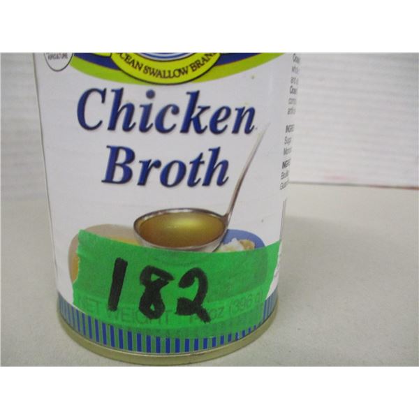 FREIGHT DAMAGE (AS IS):  CHICKEN BROTH (396 ML) - CAN