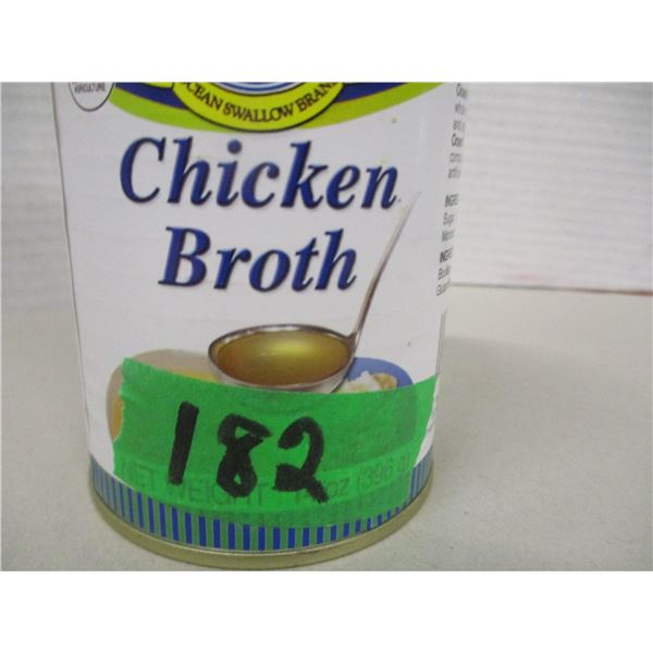 FREIGHT DAMAGE (AS IS):  CHICKEN BROTH (396 ML) - CAN