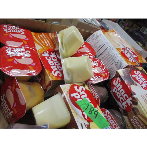 FREIGHT DAMAGE (AS IS):  FLAT C/W ASSORTED SNAK PACKS