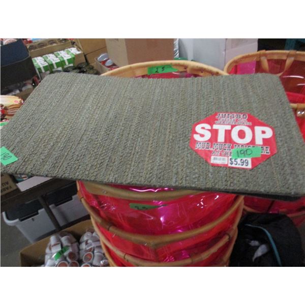 FREIGHT DAMAGE (AS IS):  DOOR MAT (APPROX. 14 X 24")