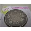 Image 3 : 1913 SCARCE KEY DATE CANADA SILVER HALF DOLLAR