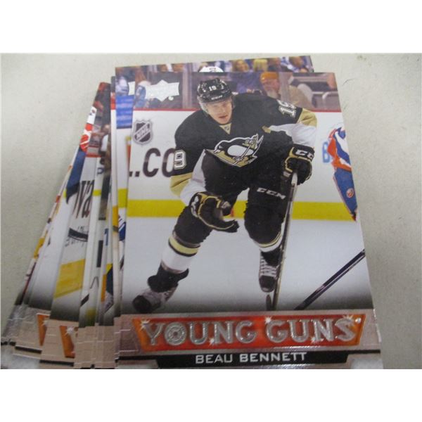 COLLECTABLE:  YOUNG GUNS NHL ROOKIE CARDS - BUNDLE
