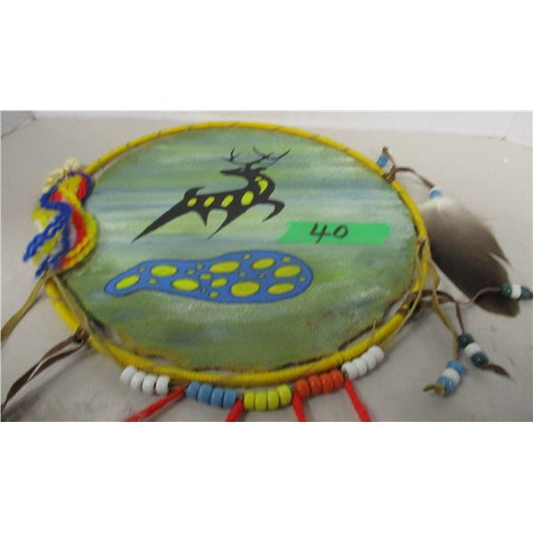 SEIZURE (AS IS):  DREAM CATCHER WITH DEER PICTURE