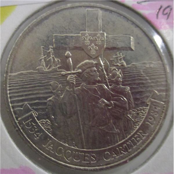 1534 - 1984 JAQUES CARTIER CANADA DOLLAR