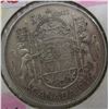 Image 1 : 1946 KING GEORGE VI CANADA SILVER HALF DOLLAR