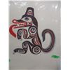 Image 1 : SEIZURE/COLLECTABLE:  "HAIDA WOLF" BY BILL REID (115/195)