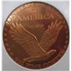 Image 3 : 1 OZ 999 FINE COPPER LIBERTY COIN
